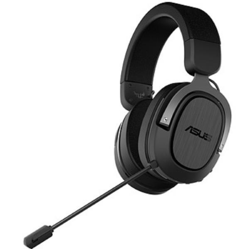 ASUS TUF Gaming H3 Wireless - Cuffie con microfono - dimensione completa - 2,4 GHz - senza fili - canna di fucile